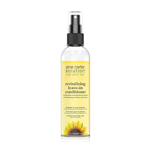JANE CARTER SOLUTION Revitalizing Leave-In Conditioner Spray (8oz) - Moisturizing, Heat Protectant, Reduce Frizz