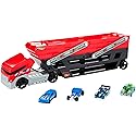 Hot Wheels Mega Hauler and 4 Cars Set
