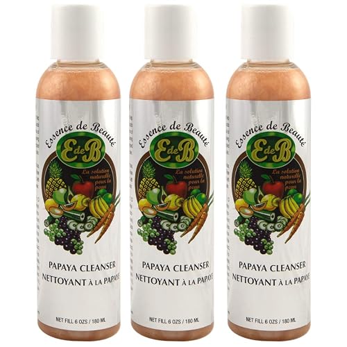 Essence de Beaute Papaya Cleanser 6oz (3 Pack)