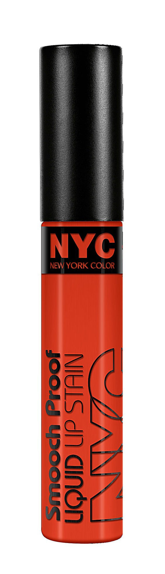 N.Y.C. New York Color Smooch Proof Liquid Lip Stain, Get Noticed !, 0.24 Fluid Ounce