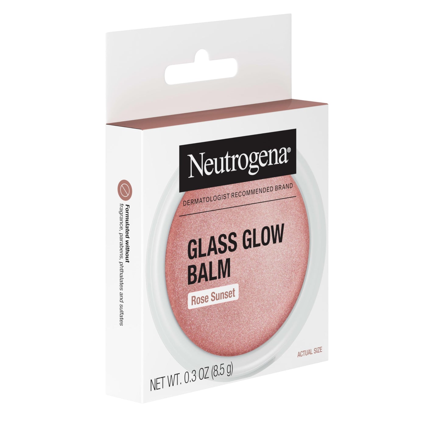 Neutrogena Glass Glow Balm, Balm Makeup for Dewy Radiant Skin, 0.3 oz