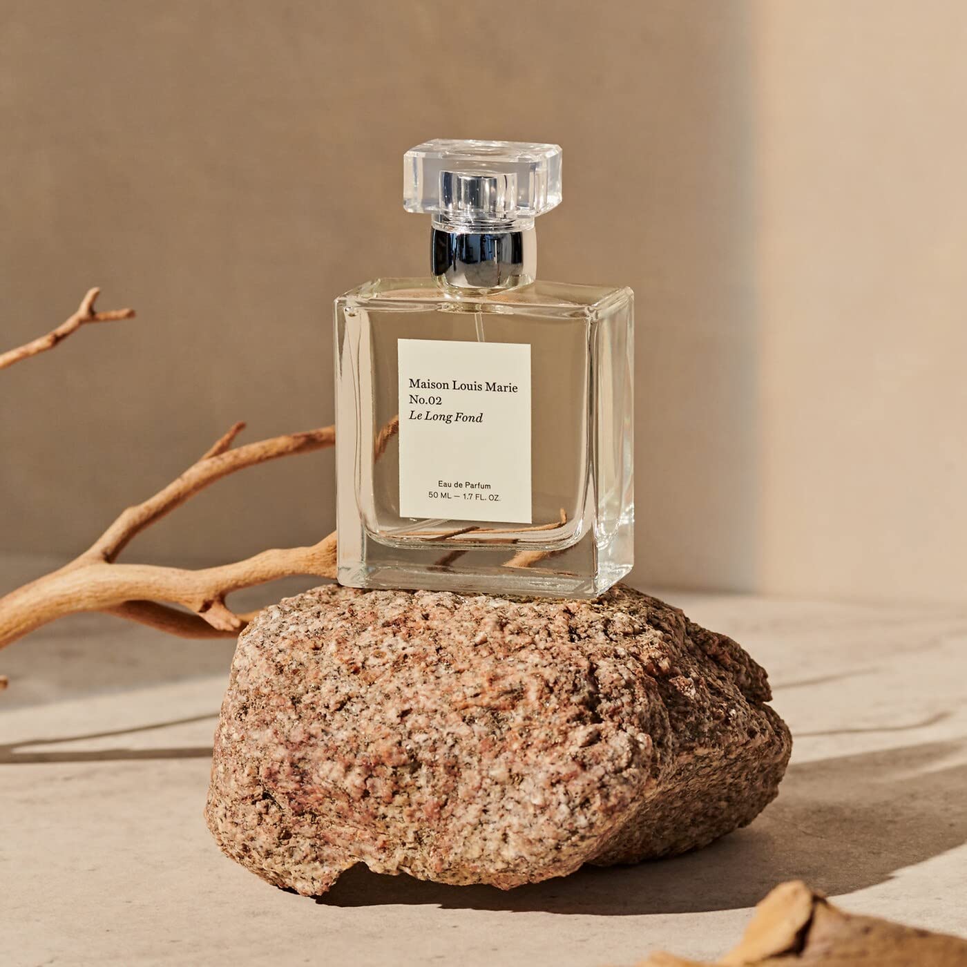 Maison Louis Marie - No.02 Le Long Fond Natural Eau de Parfum Spray | Luxury Clean Beauty + Non-Toxic Fragrance (1.7 fl oz | 50 ml)