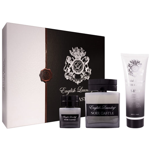 Noir Castle by English Laundry Eau de Parfum 3 Piece Gift Set, 3.4 fl. oz.