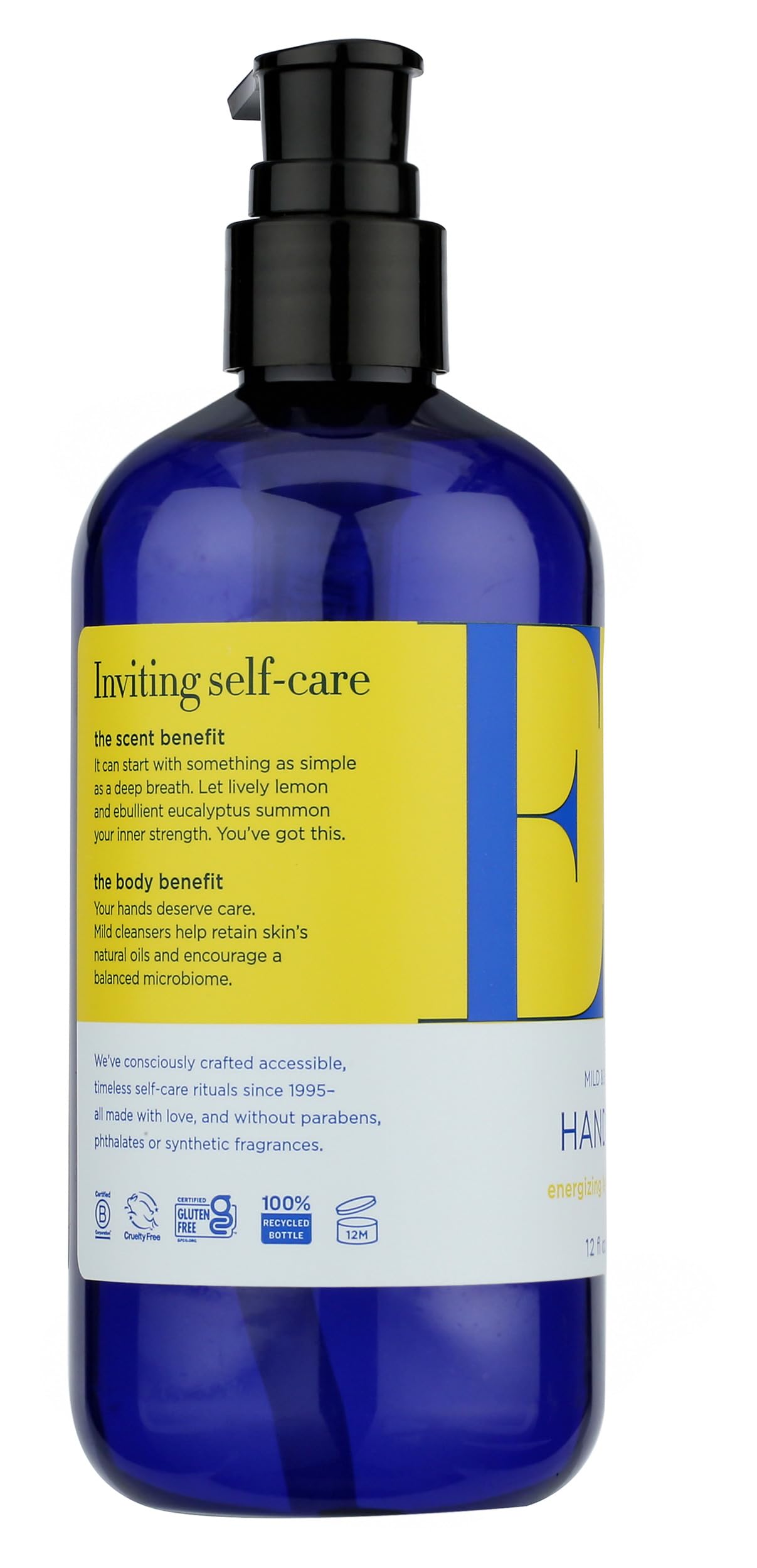 EO, Hand Soap Lemon Eucalyptus, 12 Fl Oz Beauty & Personal Care EO