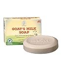 Madina Goat Milk Soap Bar - Hydrating, Moisturizing, Nourishing, Natural Vegetable-Based, Gentle Cleanser for All Skin Types, RSPO & Halal, 6 Pack