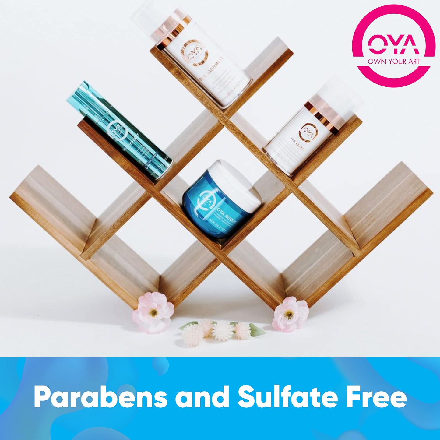 OYA SHIELD Heat Protection Spray - Protects, Strengthens and Improves Hair Elasticity - Lightweight Thermal Shield for Blow Dryer, Flat Iron & Curling
