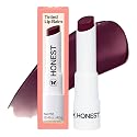 Honest Beauty Moisturizing Vegan Tinted Lip Balm, Antioxidant-Rich, Acai Extracts Avocado Oil, Paraben and Cruelty-Free, Plum Drop