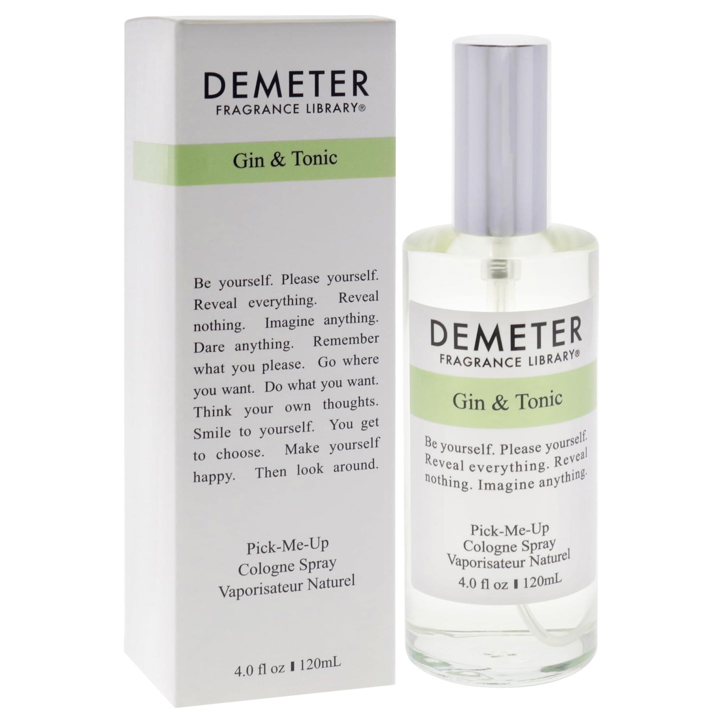 Gin & Tonic By Demeter For Women. Pick-me Up Cologne Spray 4.0 Oz