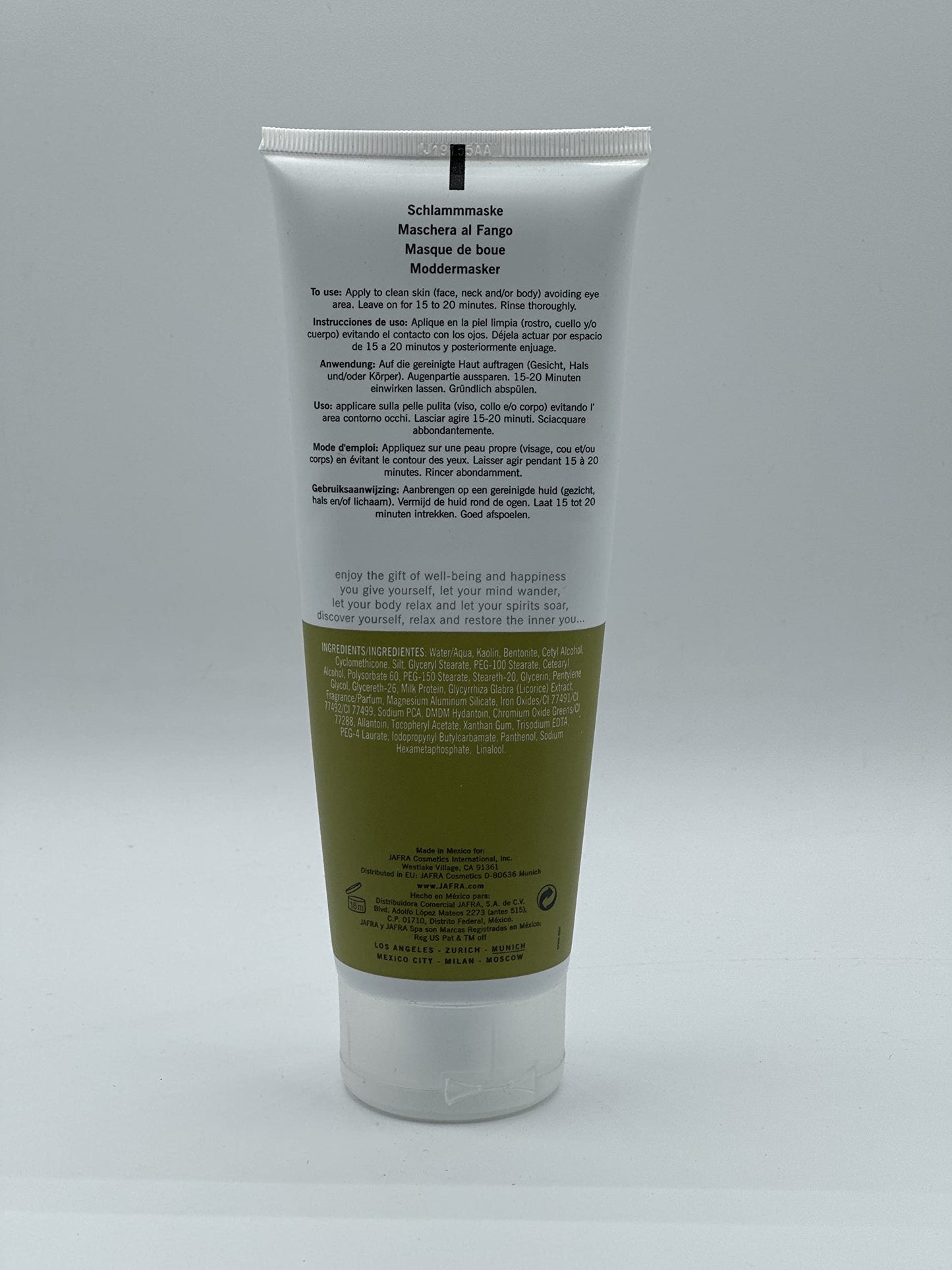 Jafra Spa Mud Mask 8.8 Oz.