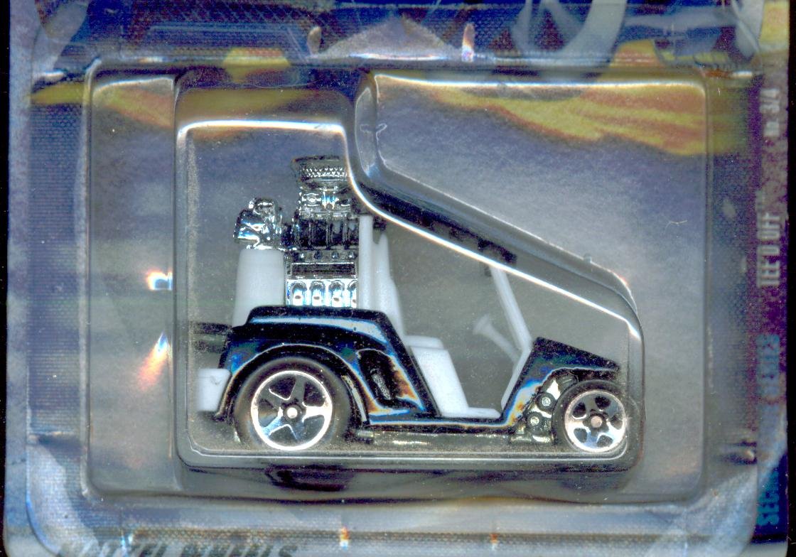 Hot Wheels 2000-047 Secret Code Series MALAYSIA BASE Blk/wht 3 of 4 Tee'd OFF 1:64 Scale 1:64 Scale