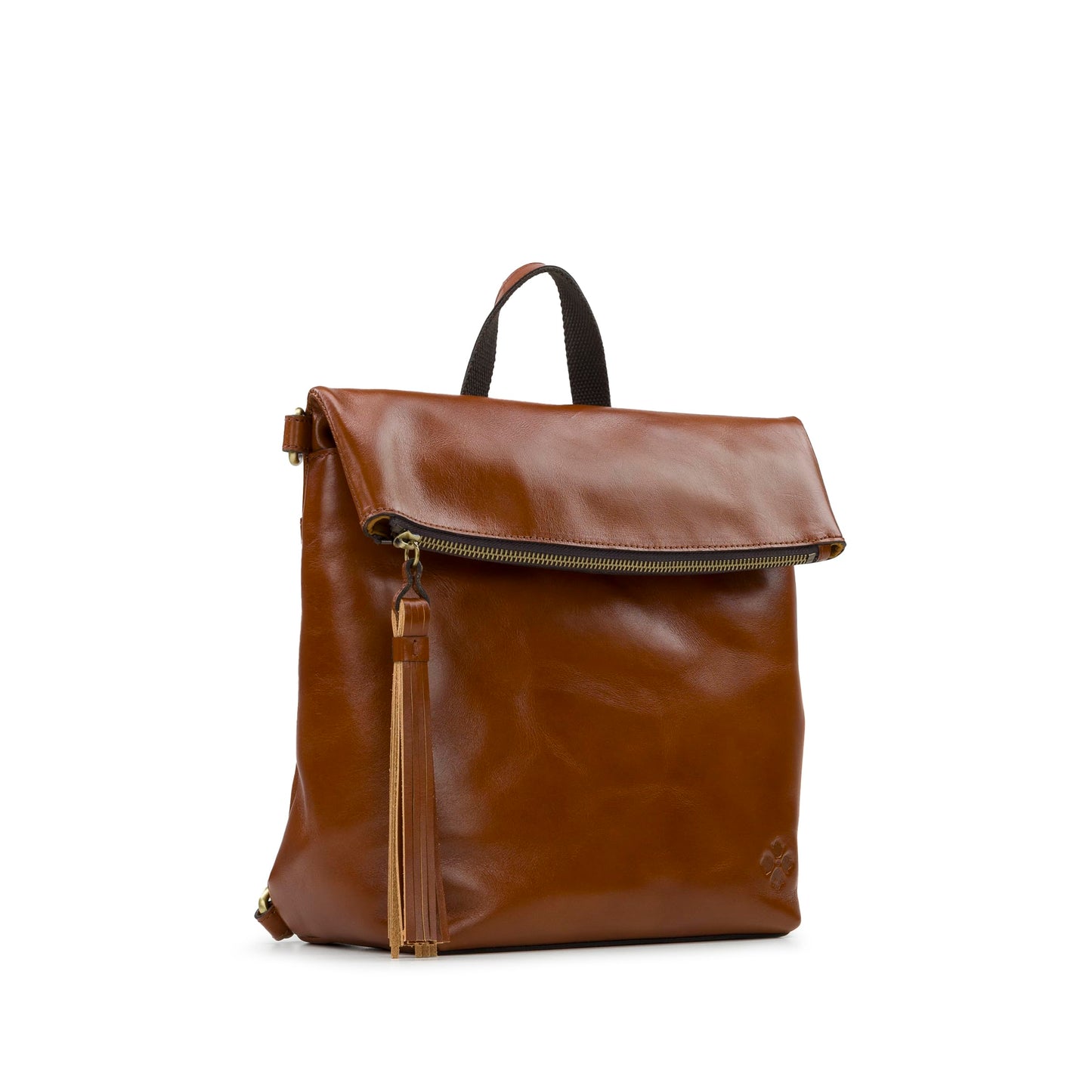 Patricia Nash Luzille 100% Full Grain Leather Backpack for Women - Convertible Backpack Tote - Genuine Leather BackPack Purse/Crossbody, Tan O/S