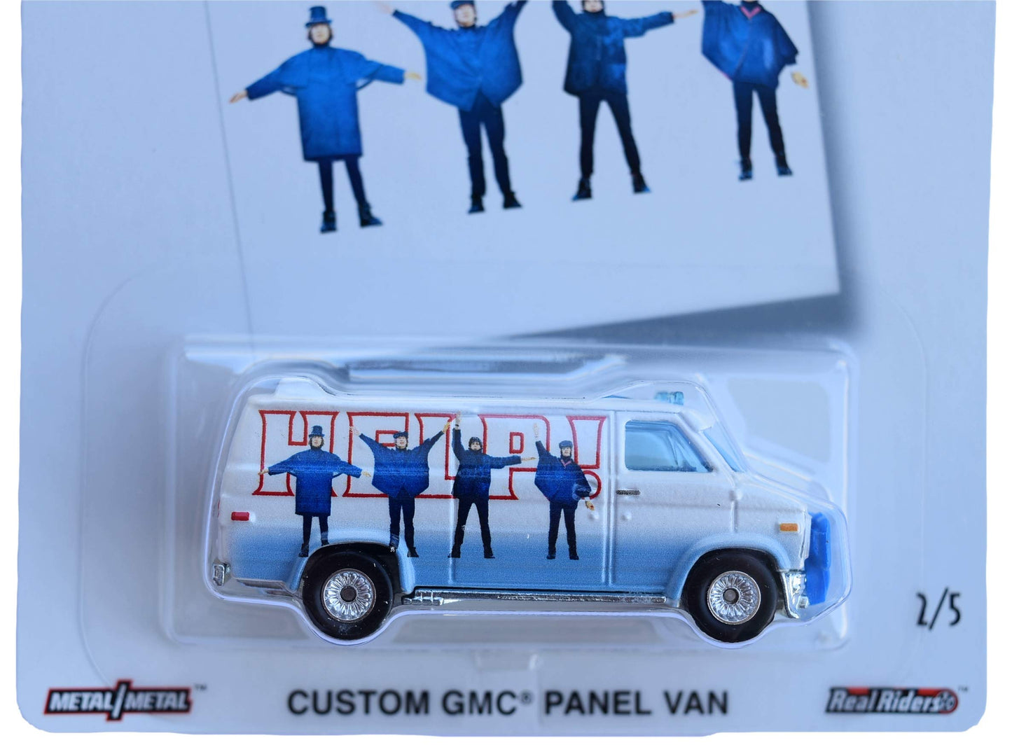 Hot Wheels The Beatles Series Custom GMC Panel Van 2/5, White