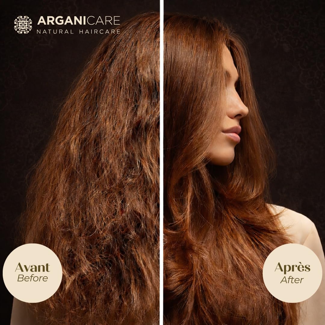 Arganicare | Duo Shampoo + Conditioner | Castor | Growth Accelerator | Gently Cleans & Moisturizes Hair | All hair types | 13.53 fl oz + 13.53 fl oz