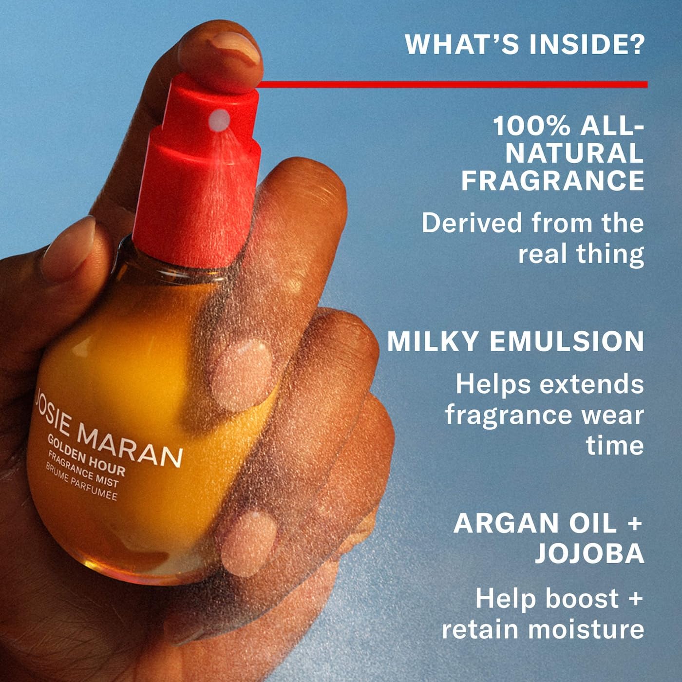 Josie Maran Fragrance Mist Vanilla Vibezzz (3.38 Fl Oz)