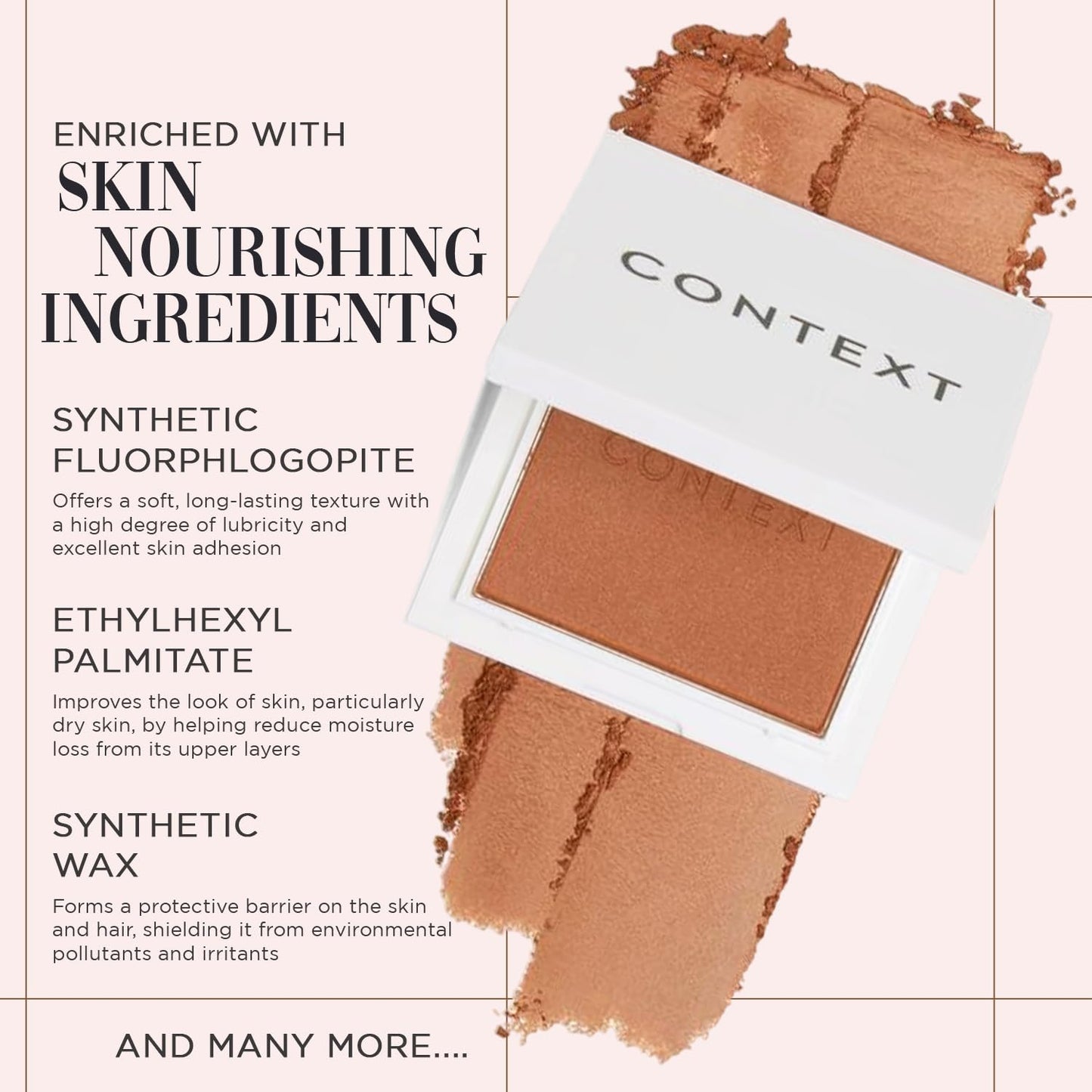 Context Skin Matte Bronzer Powder for Face - Vegan & Cruelty-Free Makeup Long-Lasting Buildable Coverage, Smooth Matte Sun-Kissed Finish - Lightweight