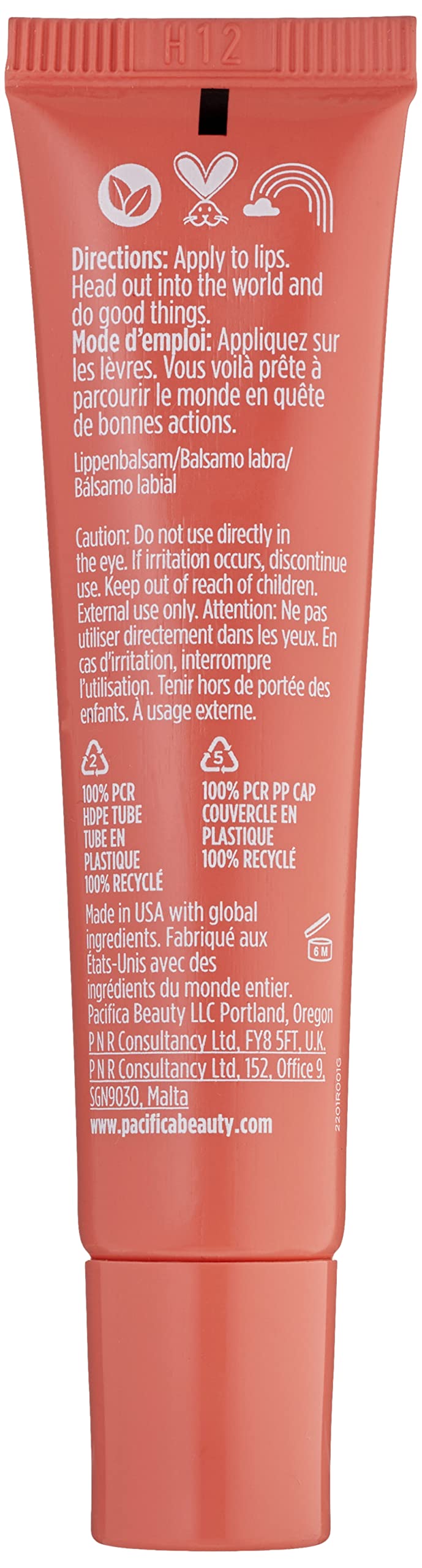 PACIFICA Wake Up Beautiful Complex Lip Balm, 0.5 OZ