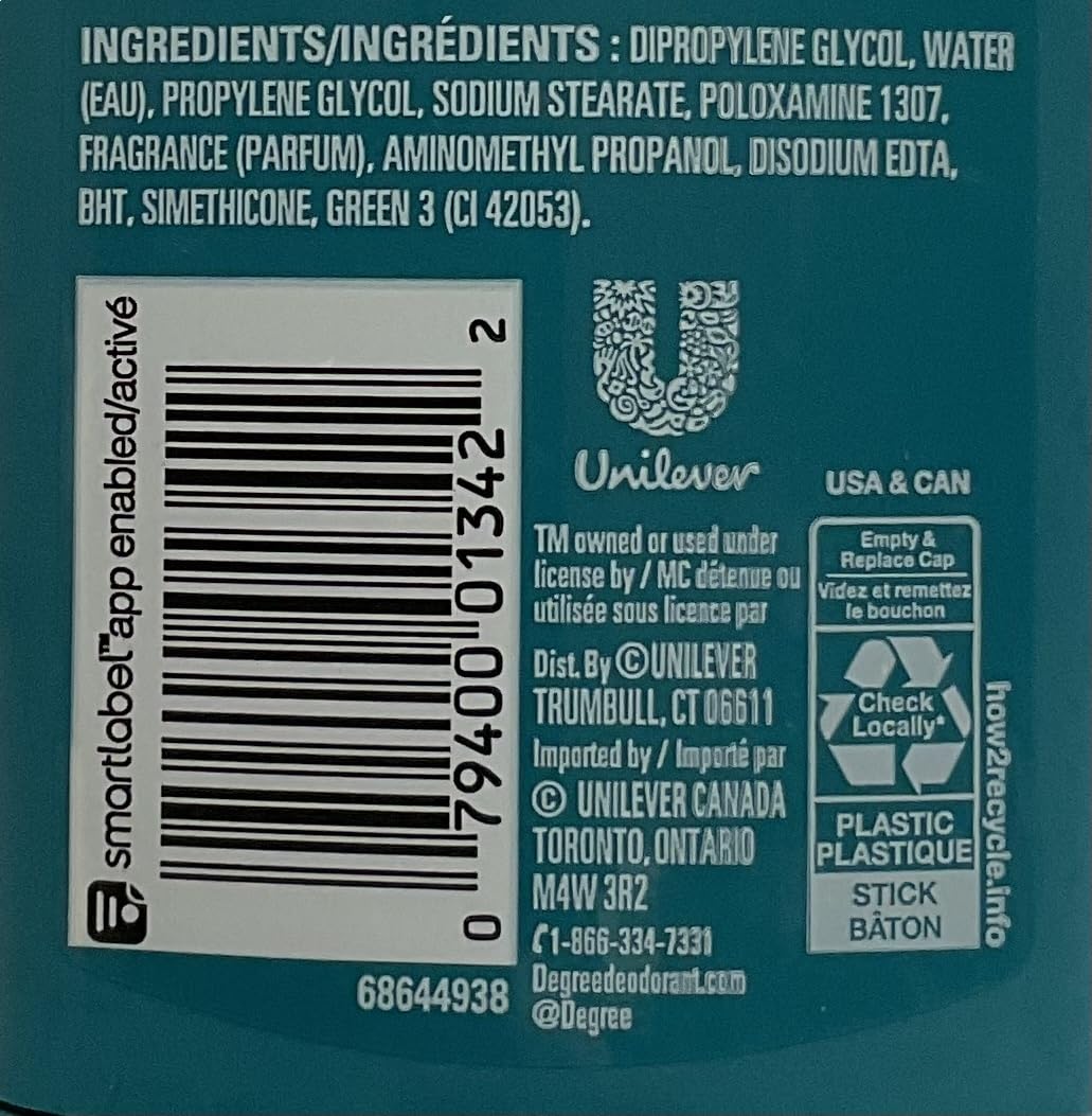 Degree Deodorant 3 Ounce Mens Time Released Intense Sport (88ml) (3 Pack) Beauty and Personal Care Degree