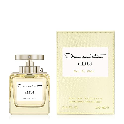 Oscar de la Renta Alibi Eau So Chic Eau de Toilette Perfume Spray for Women, 3.4 Fl. Oz