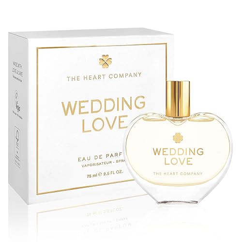 THE HEART COMPANY WEDDING LOVE Perfume for women | Fruity Sweet Women's Fragrance | Bridal Shower Gift | Wedding Gift for Bride | Vegan & Cruelty-Free