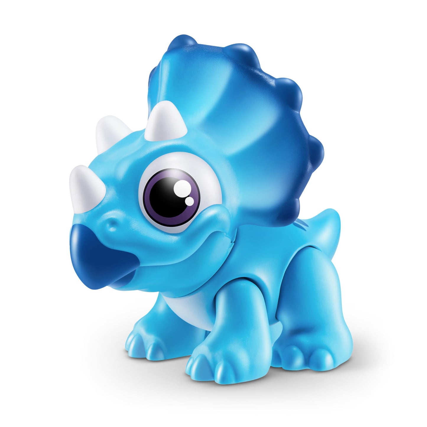 Smashers Junior Dino Dig Small Egg (Triceratops) by ZURU 12+ Surprises Compounds Mold Dinosaur Preschool Toys Build Construct Sensory Play - 3 Years +