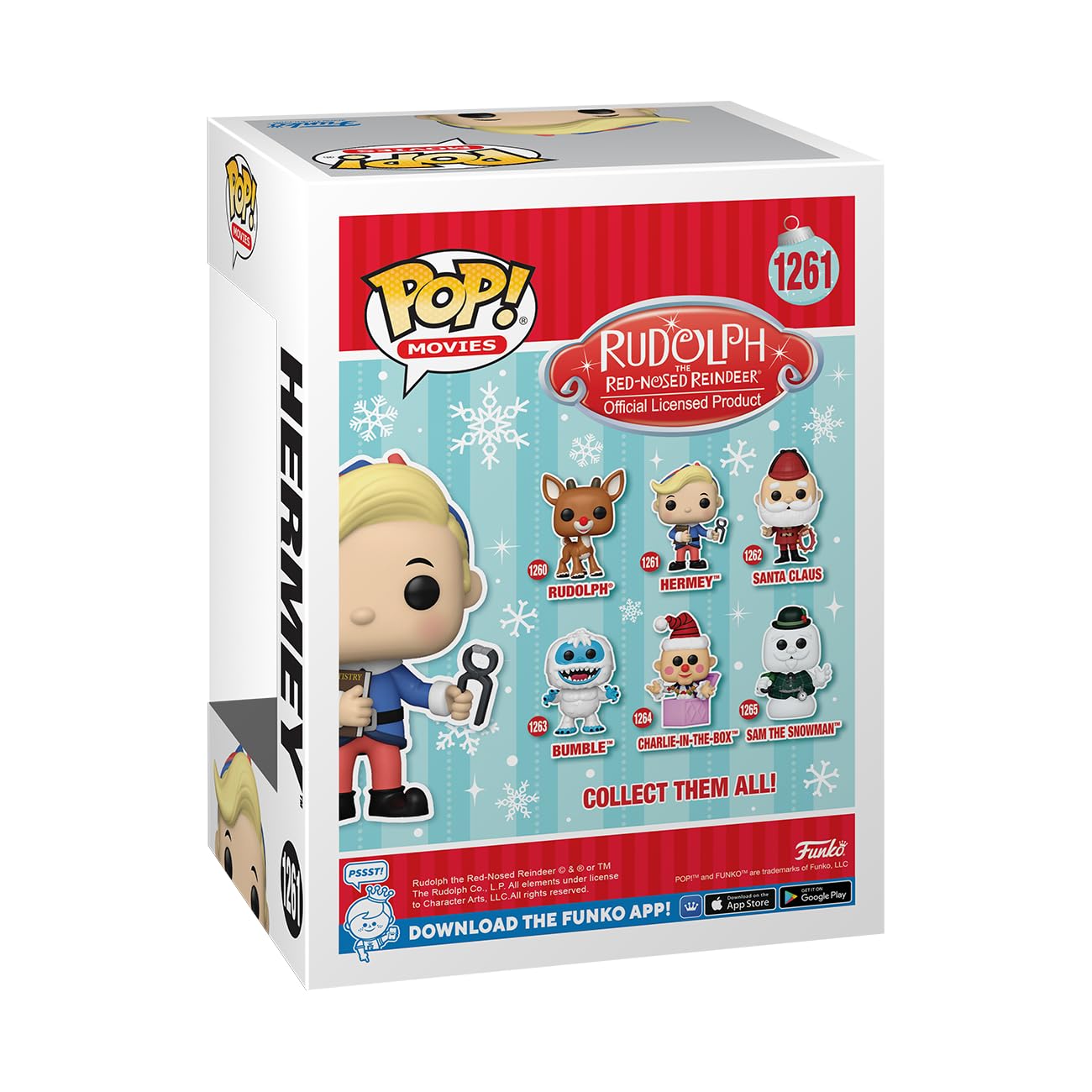 Funko POP! Movies: Rudolph - Hermey The Elf - Rudolph The Red-Nosed Reindeer - Collectable Vinyl Figure - Gift Idea - Official Merchandise - for Kids…