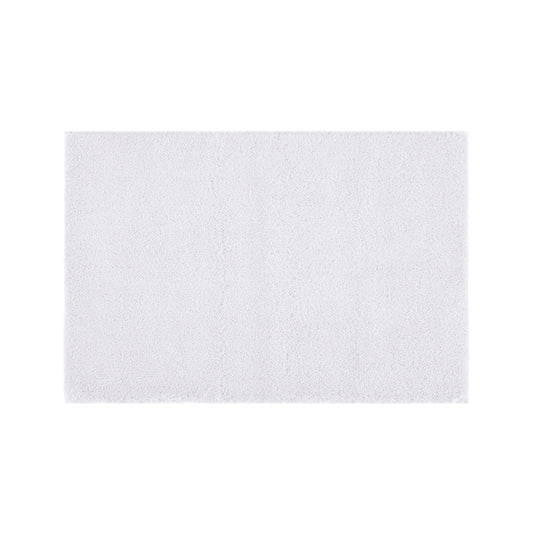 Madison Park Signature Marshmallow Bathroom Rug Non Slip, Luxrurious Plush Bath Mat, Absorbent, Quick Dry, Spa Design Bath Room Décor, 24x40, White