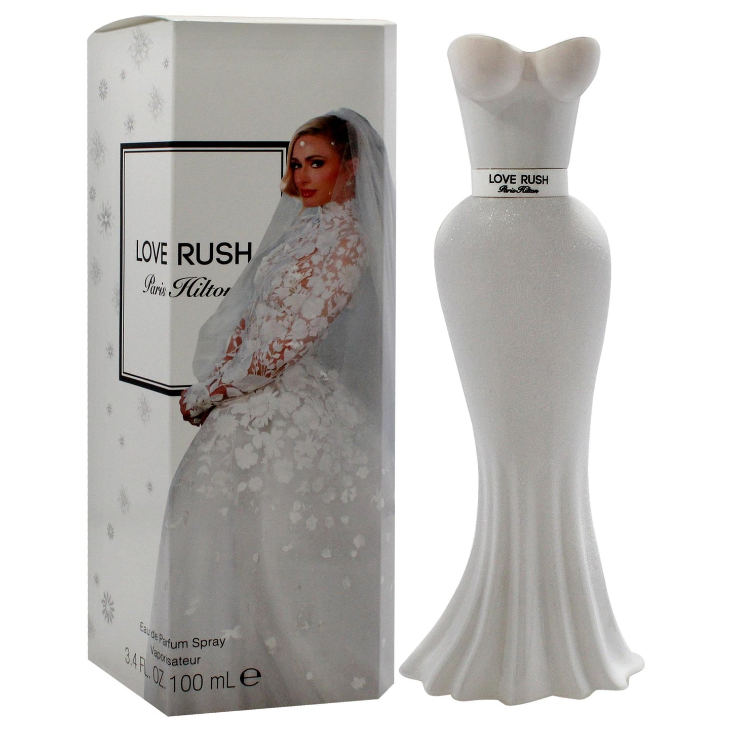 Paris Hilton Love Rush Eau de Parfum Spray Perfume for Women | Floral Fragrance | Notes of Italian Bergamot, Gardenia, Sandalwood and Vanilla |