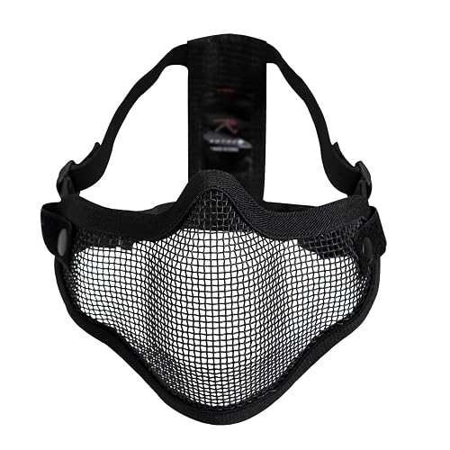 Rothco Carbon Steel Half Face Mask (Black)