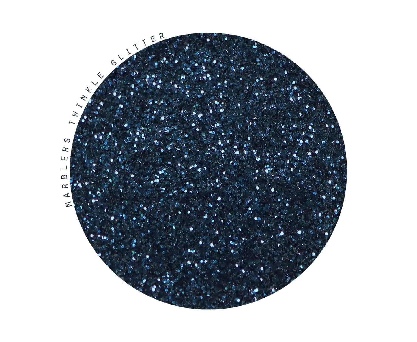 MARBLERS Twinkle Glitter [Navy] 3oz (85g) | Fine | Non-Toxic, Vegan, Cruelty-Free | Face, Body, Eyeshadow, Hair, Festival, Party Makeup | Nail Art