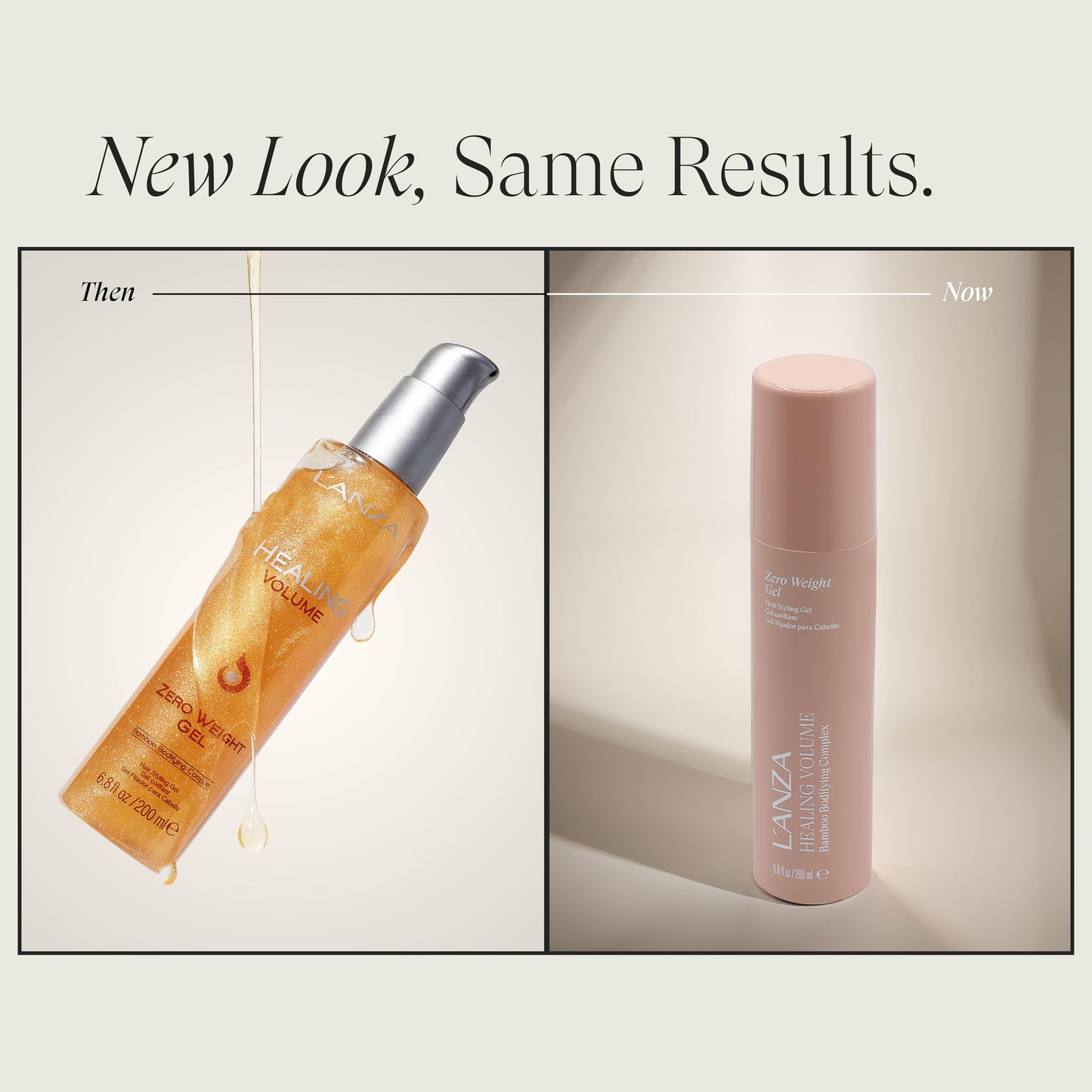 L'ANZA Healing Volume Zero Weight Gel, Extra Hold Hair Gel Dramatically Boosts Shine, Volume, and Thickness of Fine Flat Hair, And Styling Gel