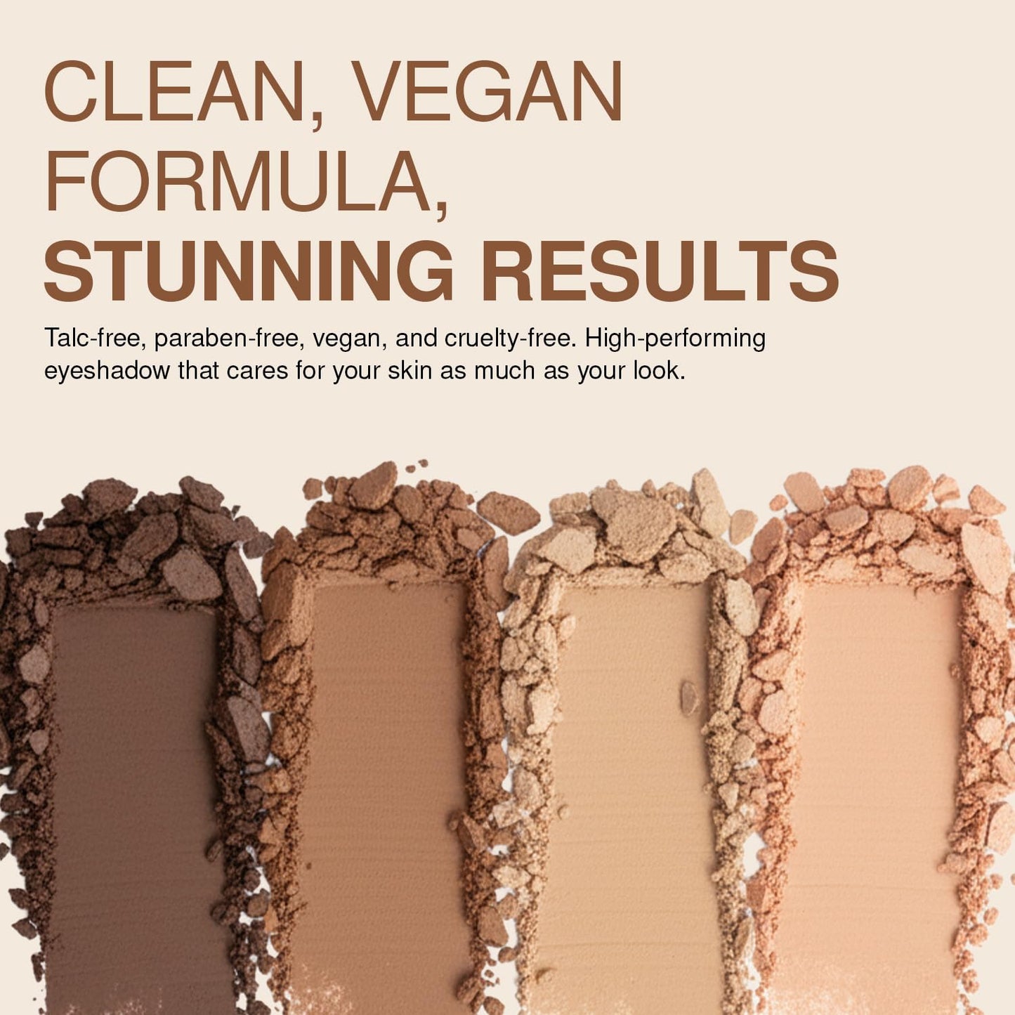 Palladio Eyeshadow Quads, Velvety Pigmented Blendable Matte, Metallic & Shimmer Finishes, Creamy Formula, Four Way Quad Eye Shadow Palette, Talc-Free
