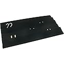 FindingKing Earring Display Tray Black Velvet 45 Pair Travel Box