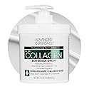 Advanced Clinicals Collagen Cream Body Lotion & Face Moisturizer W/Vitamin E | Skincare Moisturizing Collagen Lotion For Women, Men, Hand, & Neck