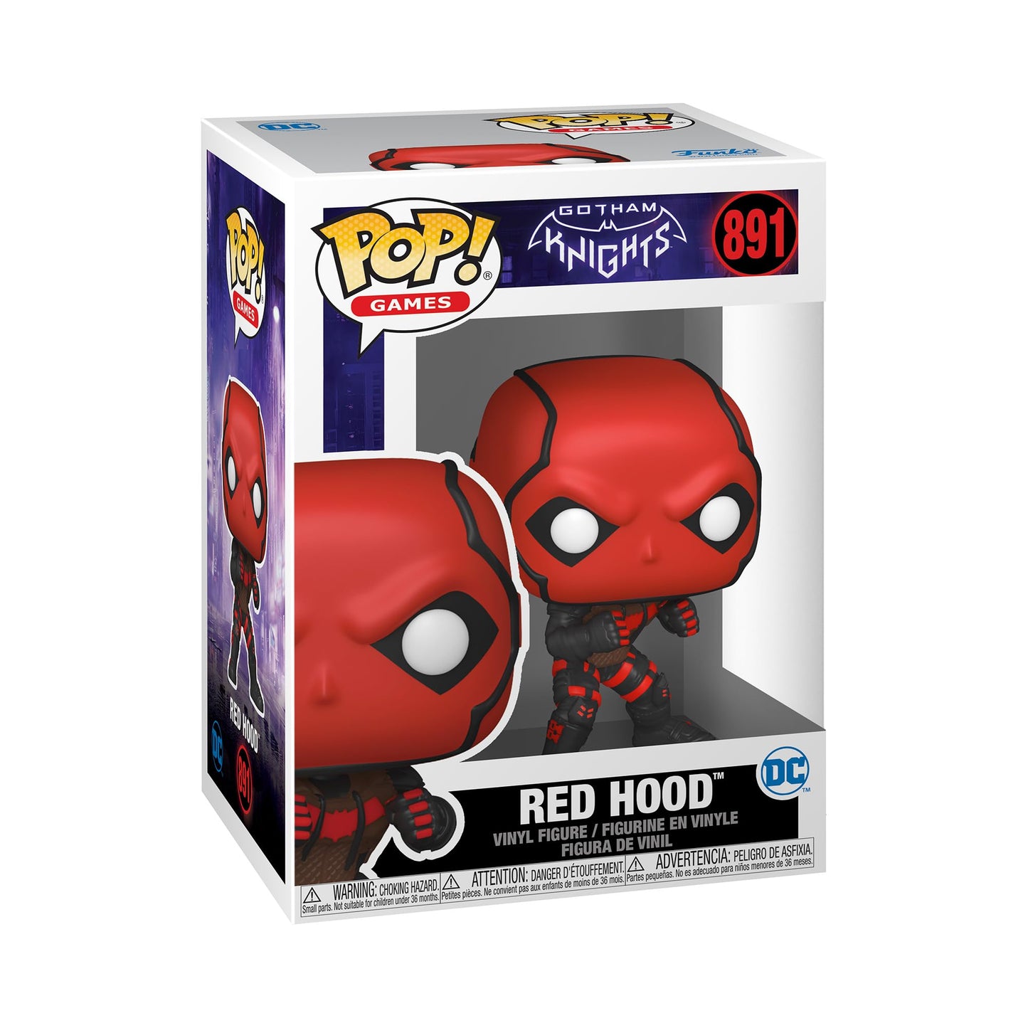 Funko POP! Games: Gotham Knights - Red Hood - Batman - Collectable Vinyl Figure - Gift Idea - Official Merchandise - for Kids & Adults - Video Games…