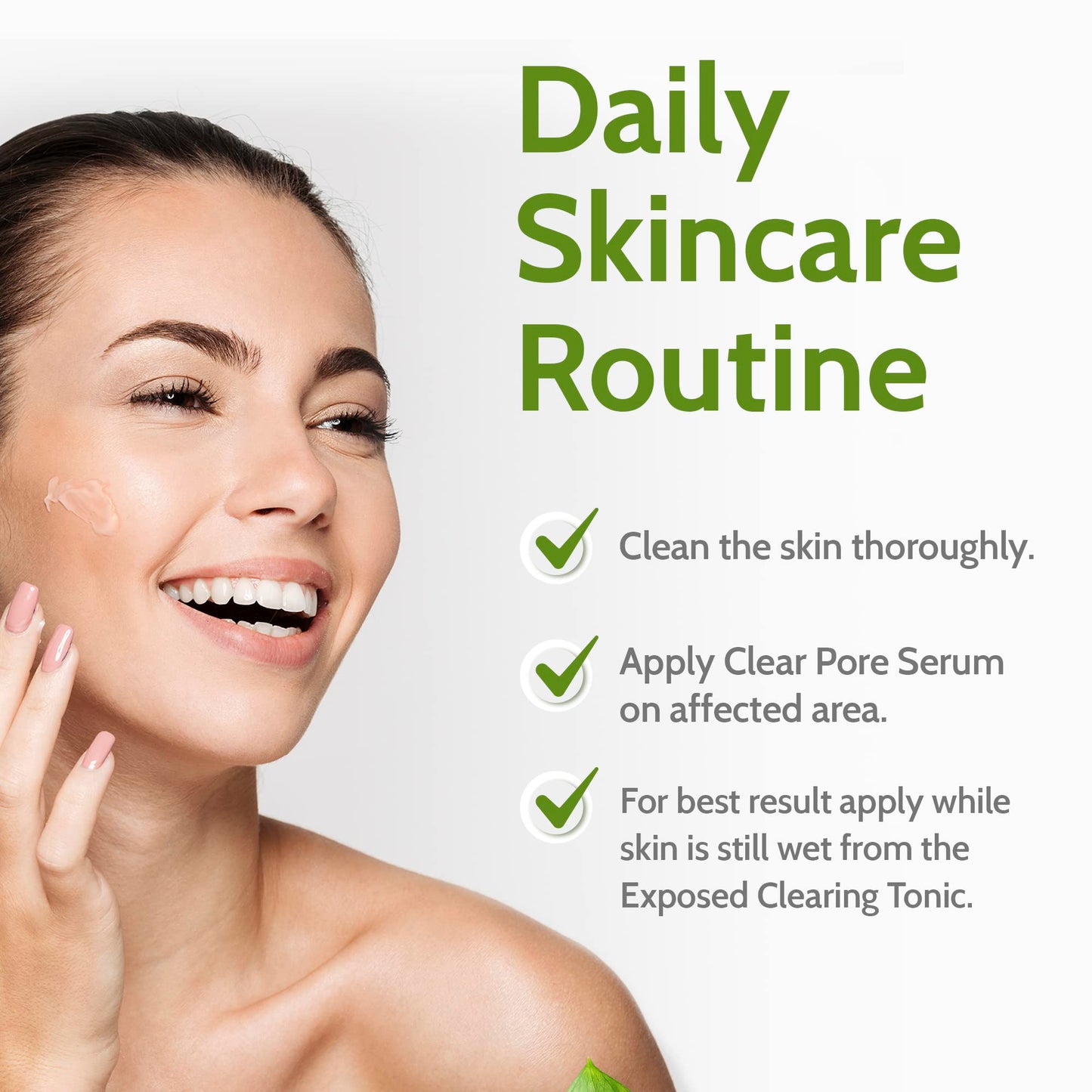 Exposed Skin Care, Clear Pore Serum with 1% Salicylic Acid for Sensitive and Oily Skin - Gently Clears Blackheads, Minimizes Pores and Reduces Excess