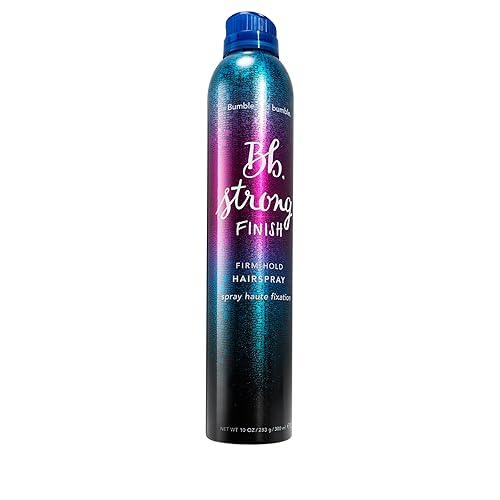 Bumble and bumble. Strong Finish Firm Hold Hairspray | Firm Hold + Brushable Finish | Curly, Wavy, Straight, 10 Ounce