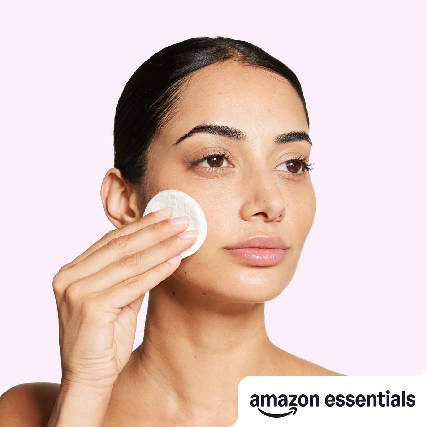 Amazon Basics Exfoliating Cotton Rounds for Makeup Remover, Dual-Sided Texture, (Previously Solimo), 600 Count (Pack of 24) Beauty and Personal Care Amazon Essentials