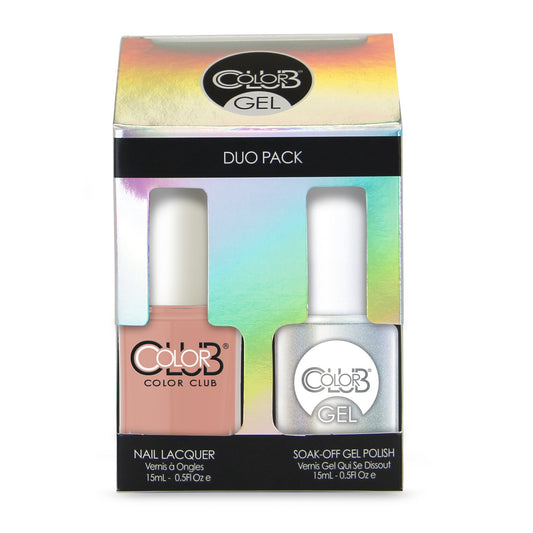 Color Club Comfy Cozy Color Club Gel + Lacquer Duo Includes 1 Each Of 05gel1077 and 05a1077, 0.5 fluid_ounces Beauty & Personal Care Color Club