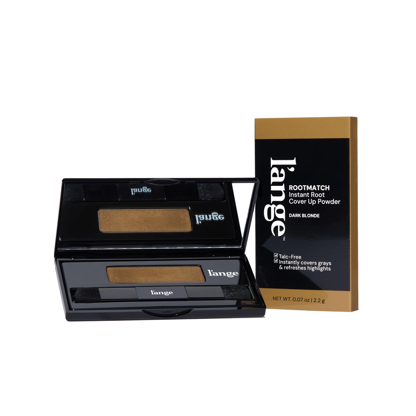 L'ANGE HAIR RootMatch Instant Root Cover Up Powder | Conceals Grays & Sparse Spots | Extends Highlights | Transfer- & Water-Resistant | For All Hair