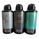 Bath & Body Works The Men's Shop Body Spray - Pack of 3 (Graphite, Noir, Freshwater)