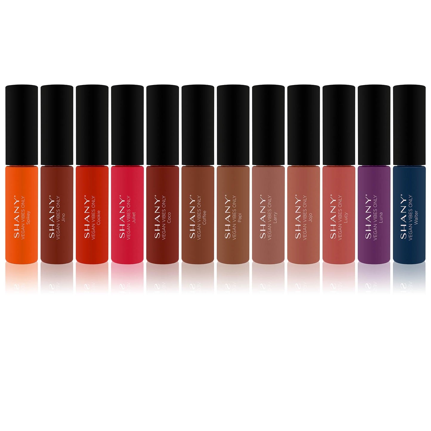 SHANY Vegan Vibes Liquid Lipstick Matte Lip Color Long-Lasting Matte Finish Lip Stain Lip Makeup - LUCY