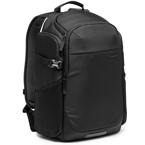 Manfrotto Advanced Befree III Professional Photography Backpack for Camera and Laptop, Bag for Reflex/Mirrorless Camera with Lenses, with Interchangeable Padded Dividers and Tripod Attachment