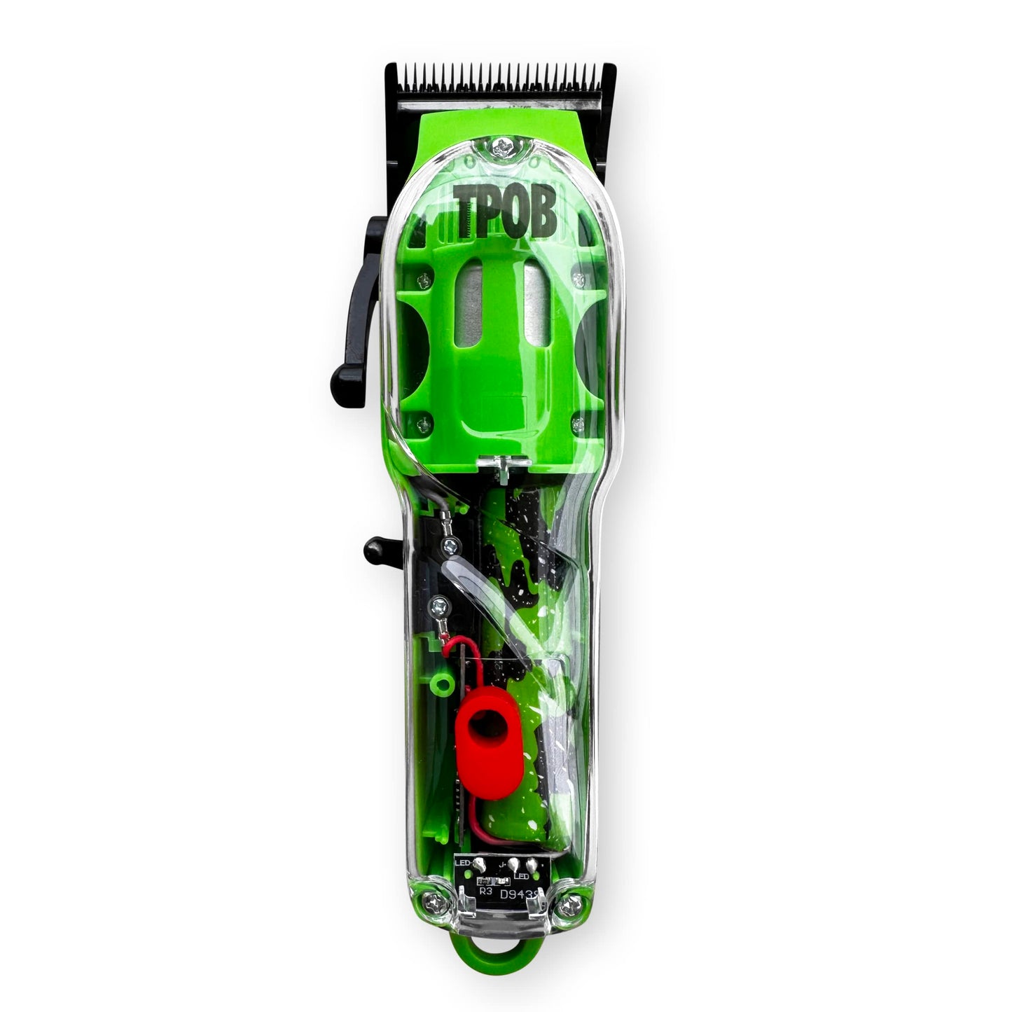 TPOB Slime 2 Barber Hair Clippers Trimmer Shaver Set for Men with Matte Green Case and X Fade Blade Beauty and Personal Care TPOB