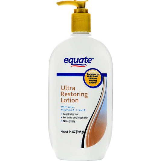 Equate Ultra Restoring Skin Therapy Lotion, 14 oz Beauty & Personal Care Equate
