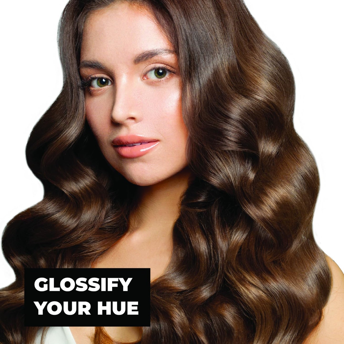 Keracolor High Shine Tinted Hair Gloss, In-Shower Hair Glaze, Sheer Color-Enhancing Glossing Treatment, Mocha, 8 Fl Oz