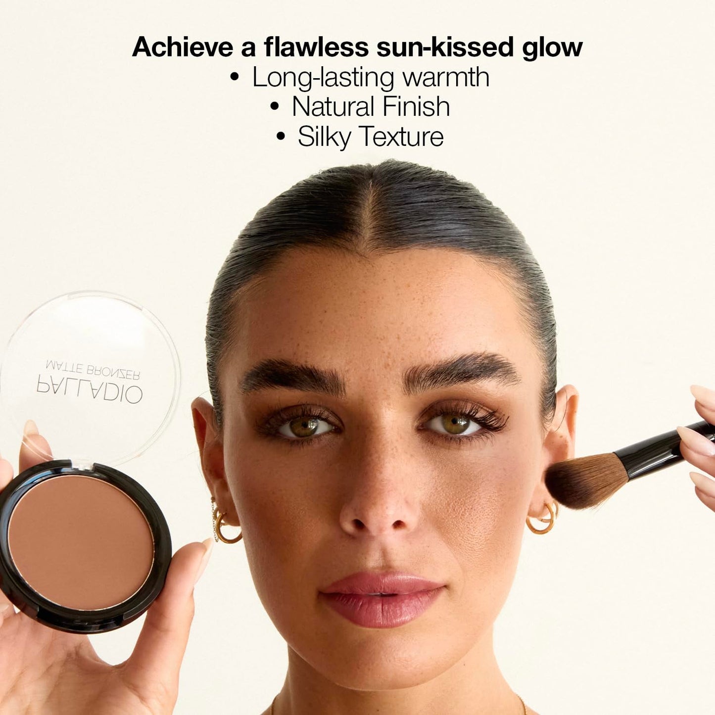 Palladio Matte Bronzer, No Tan Lines