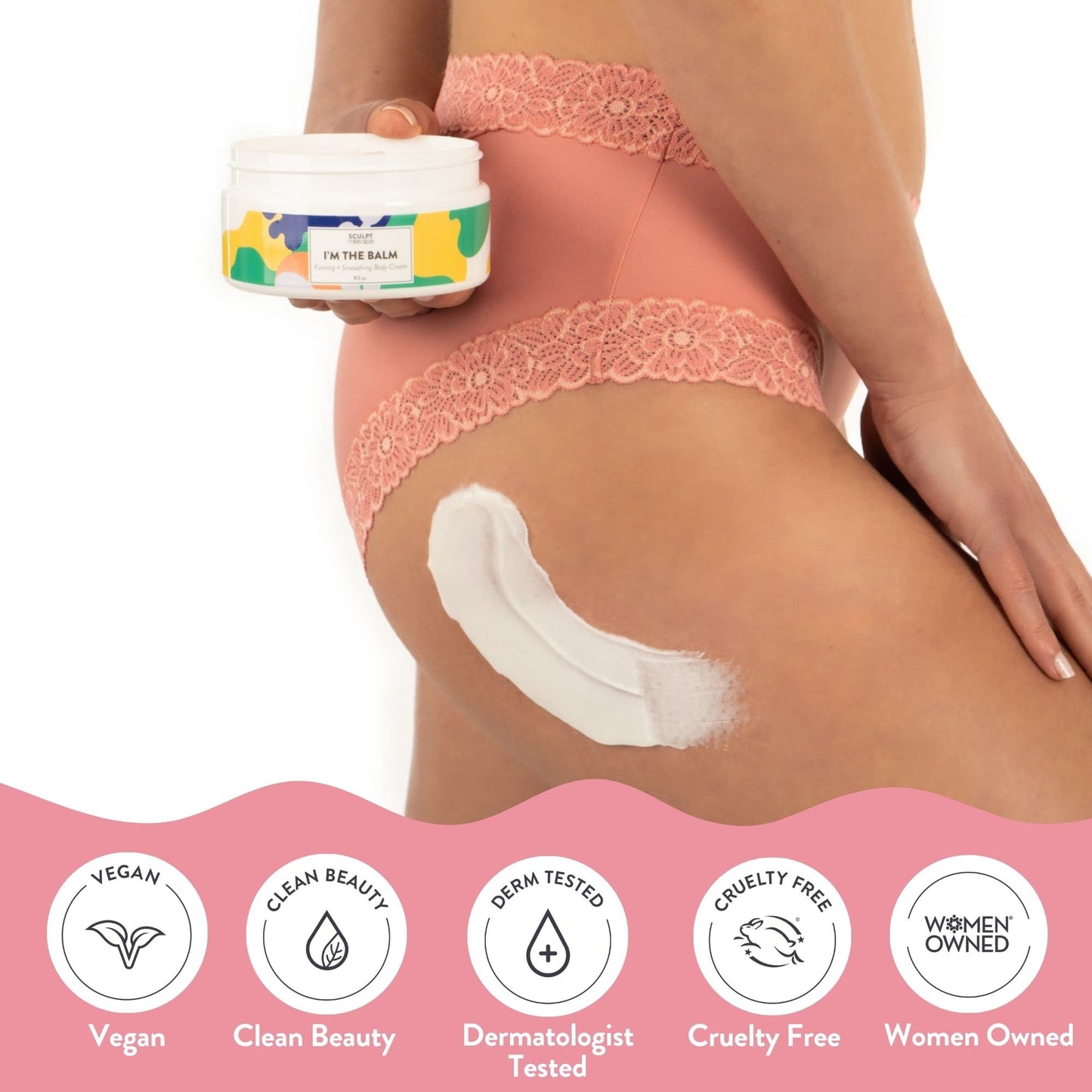 MISS SPA Firming Smoothing Body Cream, Hydrating Body Balm, Help to Naturally Tighten Firm Skin, Moisturizing Cream, Body Cream for Women