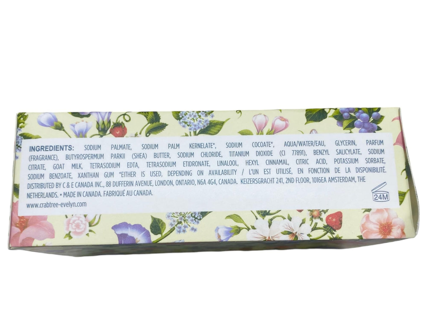 Crabtree & Evelyn Summer Hill Triple Milled Soap Bar 7 oz Beauty & Personal Care Crabtree & Evelyn