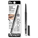 Revlon Gel Eyeliner, ColorStay Micro Hyper Precision Eye Makeup with Built-in Smudger, Waterproof, Stocking Stuffer for Women, 214 Black, 0.002 oz