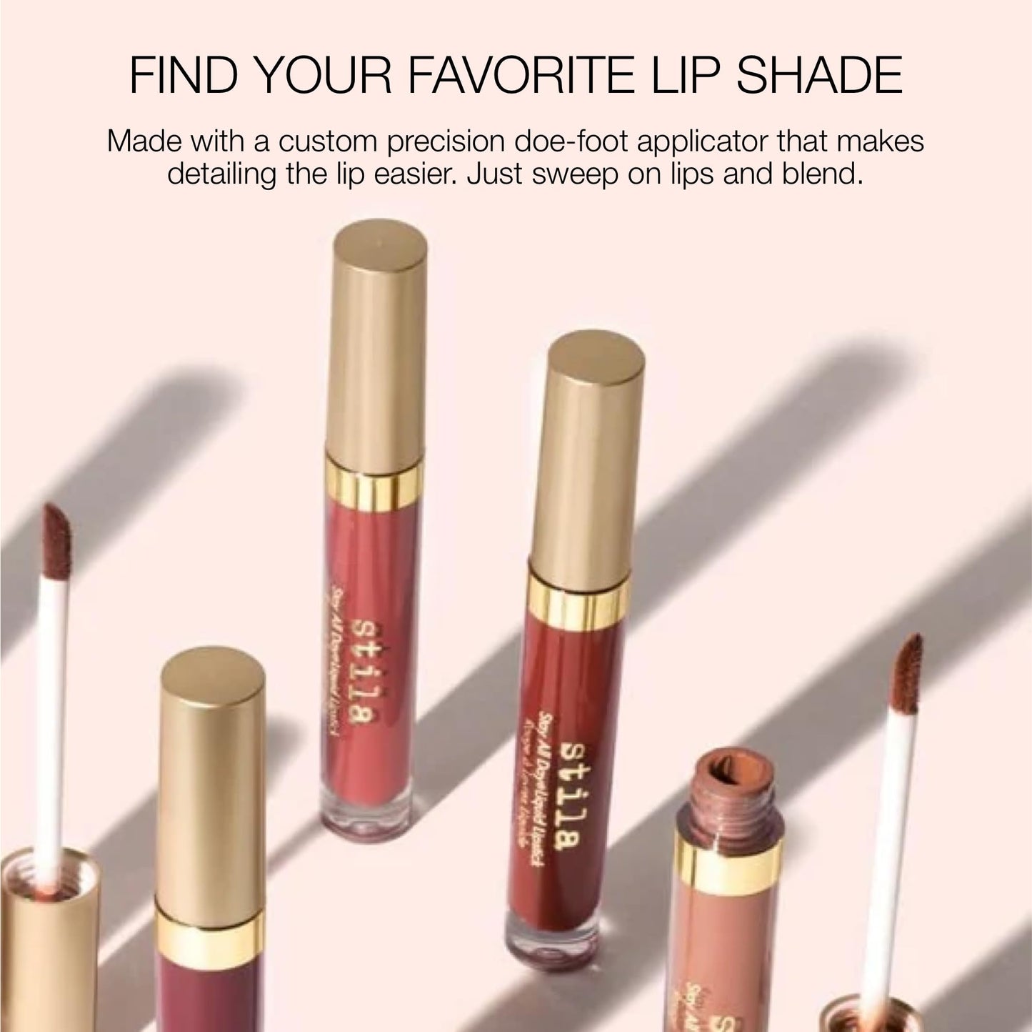 stila Stay All Day Liquid Lipstick, Sheer Matte Finish, Long-Lasting Color Wear, No Transfer, Lightweight, Hydrating with vitamin E & Avocado Oil